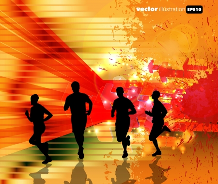 Sport illustrationのイラスト素材