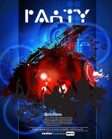 Concert poster  Vector illustration のイラスト素材