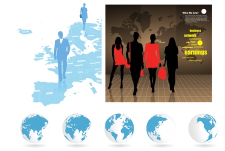 Business conceptのイラスト素材