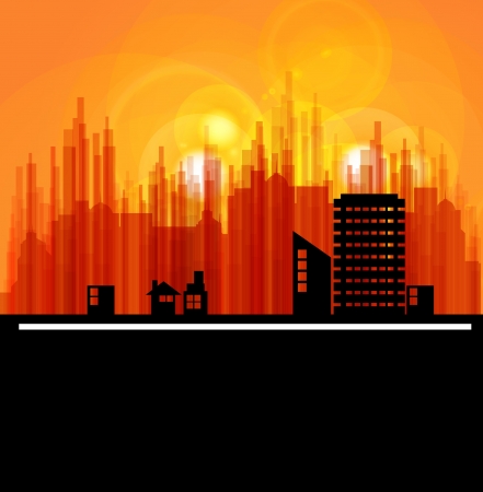 Creative urban landscapeの写真素材