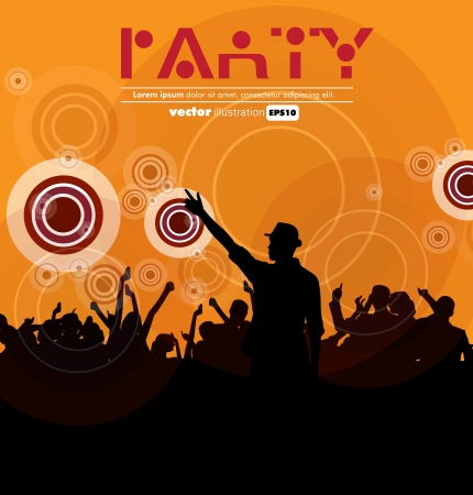 Concert  illustrationのイラスト素材