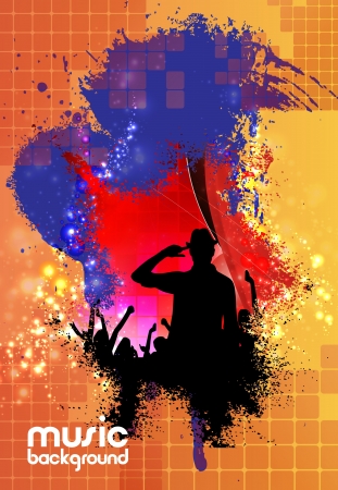 Music illustrationのイラスト素材