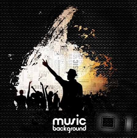 Concert  illustrationのイラスト素材