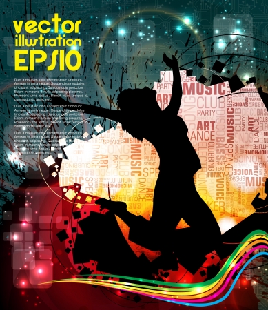 Music event illustrationのイラスト素材