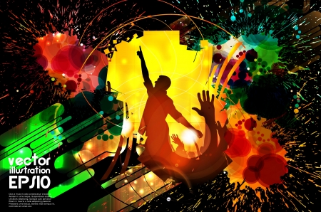 Vector party backgroundのイラスト素材