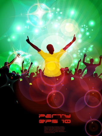 Music event poster  のイラスト素材