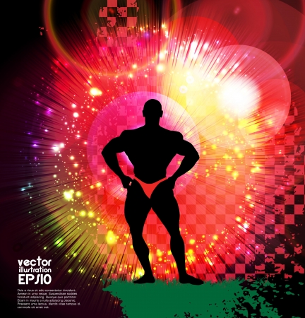 Young sports guyのイラスト素材