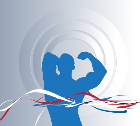 Fitness sign のイラスト素材