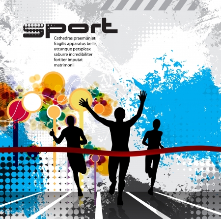 Sport illustrationのイラスト素材