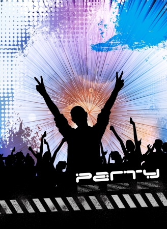 Clubbing. のイラスト素材