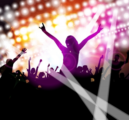 Music event background のイラスト素材