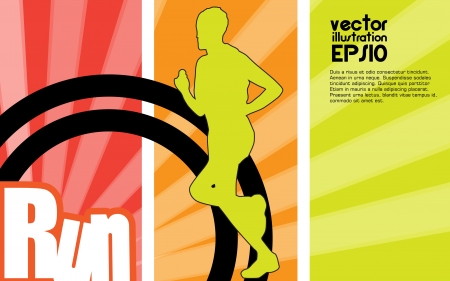 Sport illustrationのイラスト素材