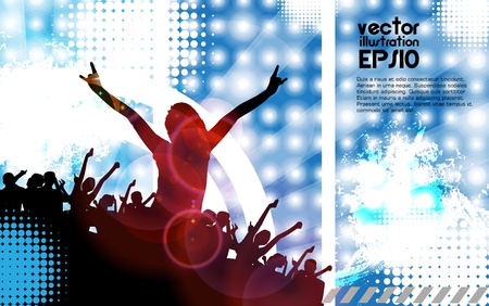 Music event background.のイラスト素材