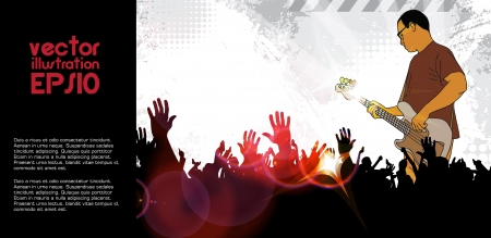 Concert background  Vector のイラスト素材