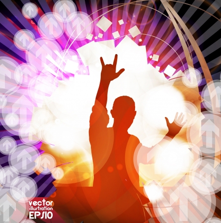 Music event illustration. Vectorのイラスト素材