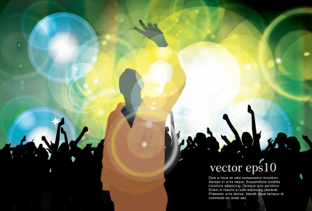 Music event illustrationのイラスト素材