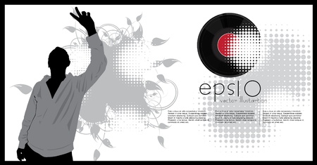 Music event background  のイラスト素材