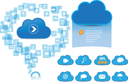 Set elements of infographics  Vectorのイラスト素材