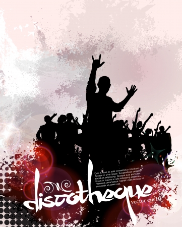 Night party, festive background  Eps 10のイラスト素材