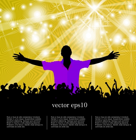 Music event illustration のイラスト素材