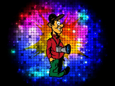Photographer  Vector のイラスト素材
