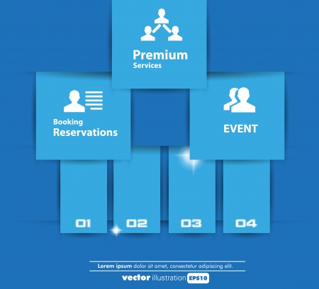 Clean banners template  Vectorのイラスト素材