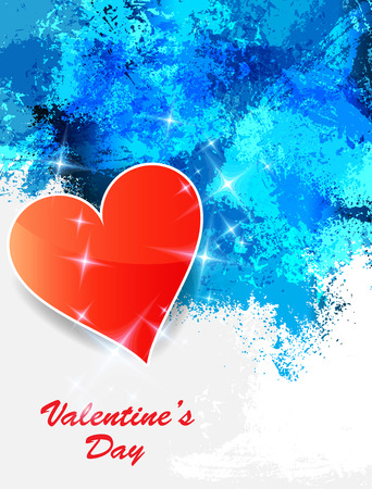 Heart valentines dayのイラスト素材