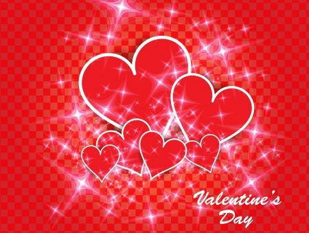 Valentine Hearts  Vectorのイラスト素材