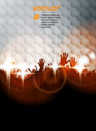 party people vector backgroundのイラスト素材