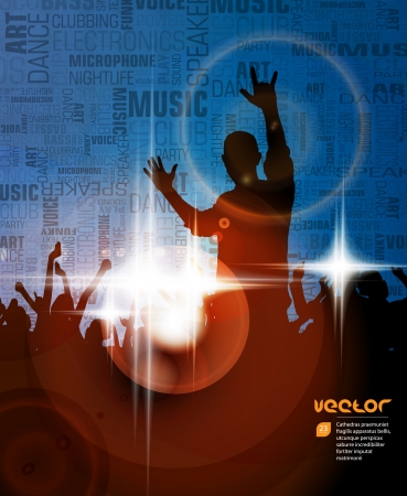 Party poster background  Vector のイラスト素材