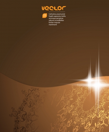 Elegant background with lace ornament and place for text のイラスト素材