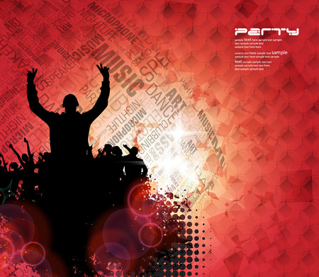 Party Background のイラスト素材