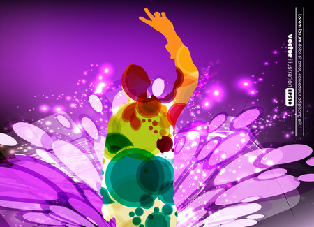 Music event party  Vector のイラスト素材