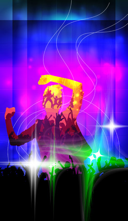 Concert posterの写真素材