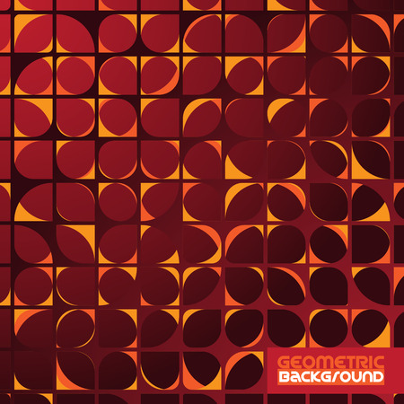 Vector creative circles background designのイラスト素材