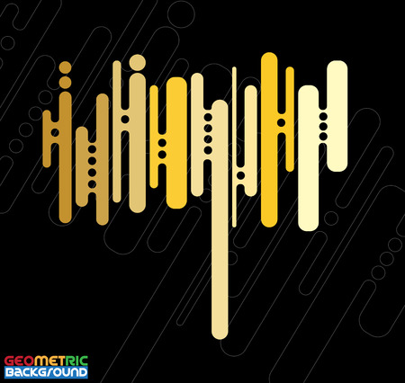 Designed abstract background  Vector のイラスト素材