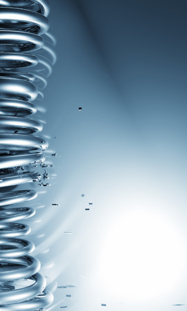 Futuristic 3d background の写真素材