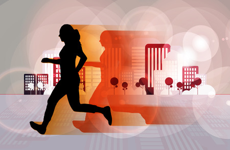 Sport backgroundのイラスト素材