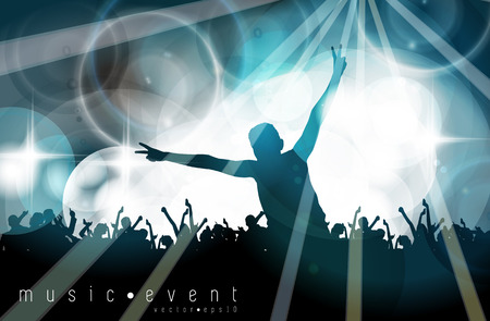 Clubbing  illustration のイラスト素材