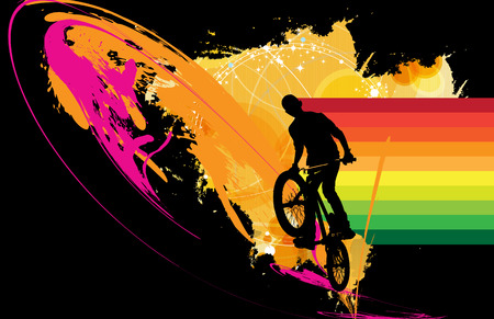 Sport illustration, のイラスト素材