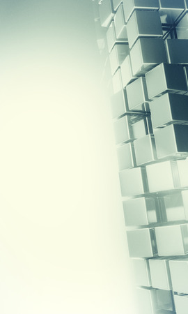 3D futuristic backgroundの写真素材