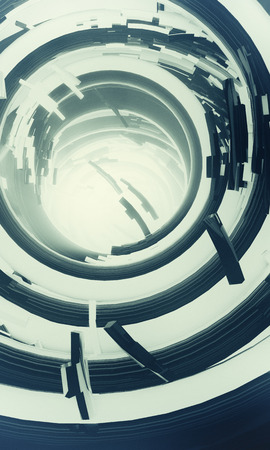 3D futuristic backgroundの写真素材