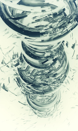 3D futuristic backgroundの写真素材