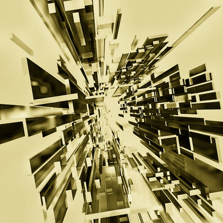 3D futuristic background の写真素材