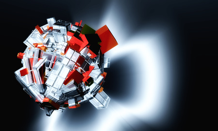 Design abstract geometric shapesの写真素材