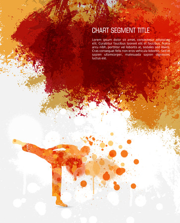 Karateのイラスト素材