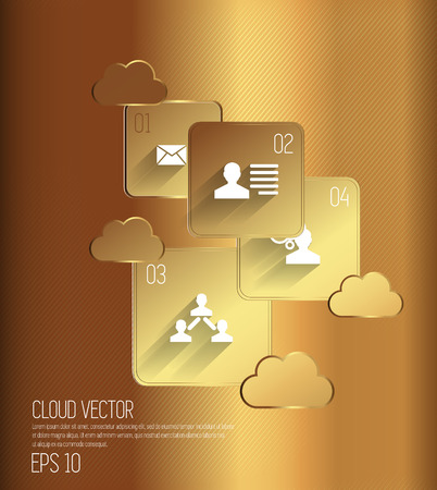 Social Media Marketing conceptのイラスト素材