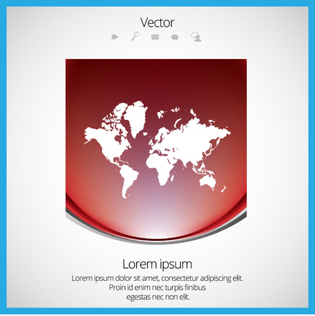 World mapのイラスト素材