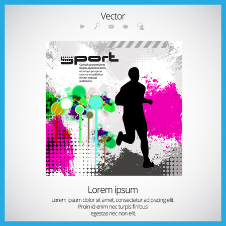 Sport vector illustrationのイラスト素材