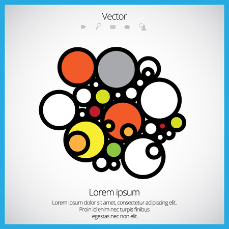 Vector abstract backgroundのイラスト素材